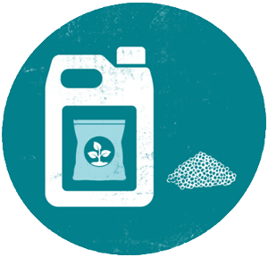 Synthetic fertilizers icon