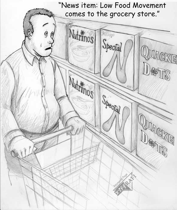 Nano Food On Grocery Shelf Etc Group