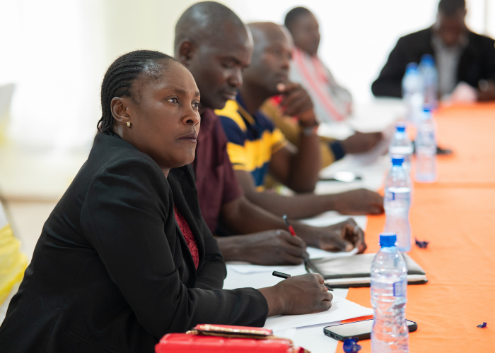Participants at Chingola technology assessment Participants at Chingola technology assessment